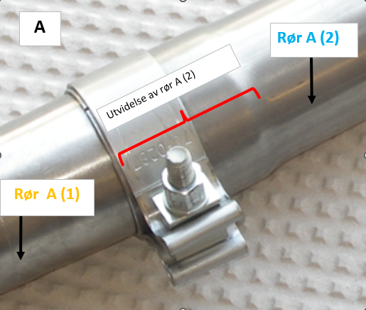 Galvanisert klemmer bilde 2