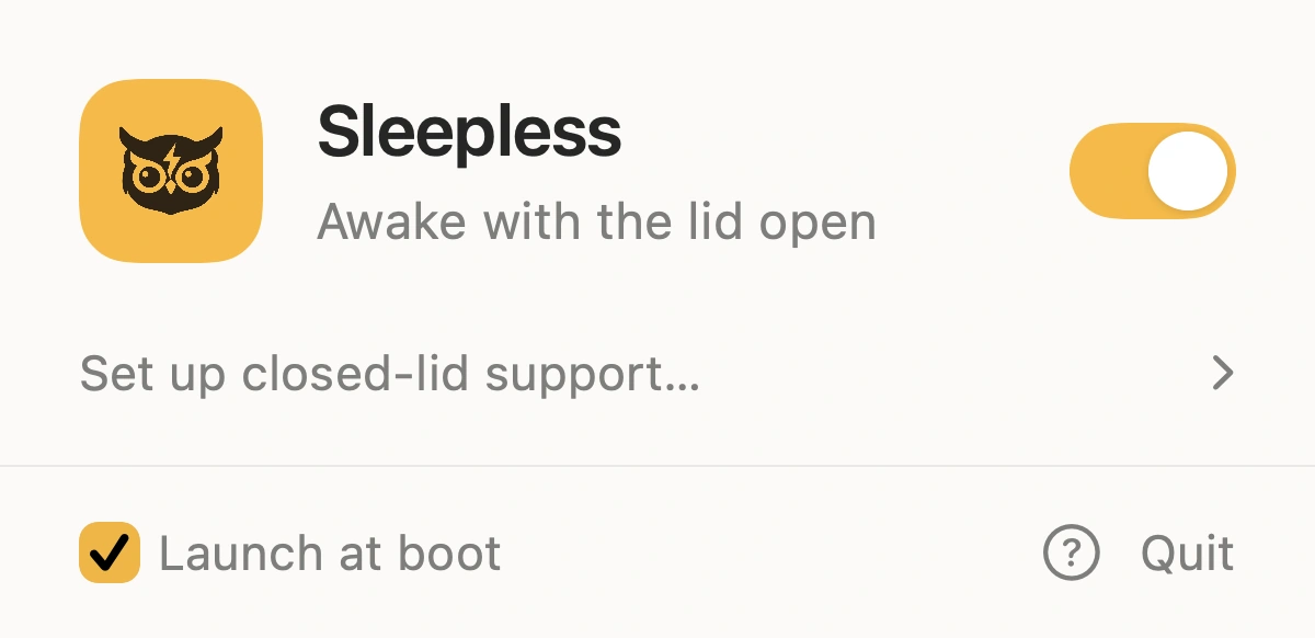 Sleepless